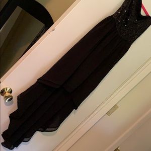 Forever 21 Black High Low Maxi S